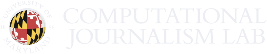 University of Maryland Computational Journalism Lab